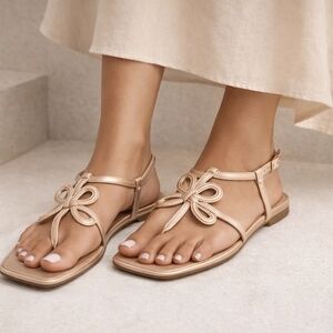 AEROSOLES Gold Women's Sandals